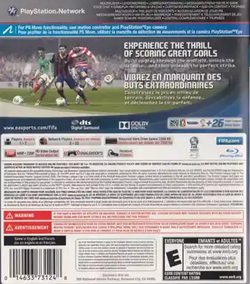 FIFA 14 (USA) (v1.05) (BLUS31189) (Disc) (Update) box cover back